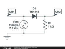Circuito retificador de meia-onda