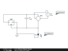 Bicycle Cellphone Charger