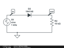 half wave rectifier
