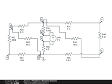 Problem #2:Resistor Network