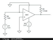 inverting amp