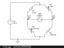 Wheatstone bridge