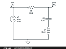 UNIT6RL-BandStop Filter