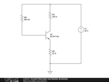 Circuito Polarizador com Resistor de Emissor