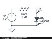 practica #1 polarizacion directa