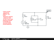 resonant circuit for 200KHz