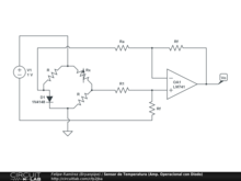 Sensor de Temperatura (Amp. Operacional con Diodo)
