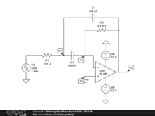 WOrking BandPass from 330 to 2503 Hz