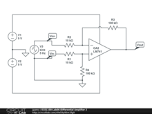 ECE1100-Lab06-Differential Amplifier 2