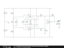 ELE3506 Airspeed Pitot tube 3 Op-Amp Intrsumentation Amplifier