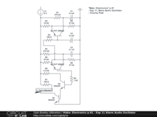 Make: Electronics p.91 -  Exp 11 Alarm Audio Oscillator