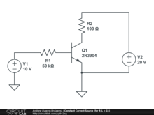 Constant Current Source (for R_L < 1k)