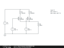 Test: N-channel 2-Bit MOSFET DAC