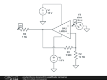 amplificador no inversor