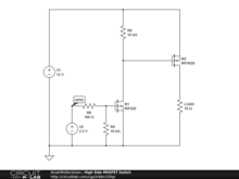 High Side MOSFET Switch