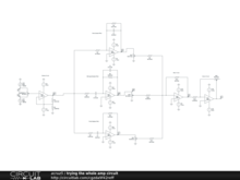 trying the whole amp circuit