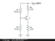 voltage devided FET circuit_1