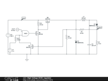 High Voltage DCDC regulator