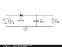 DC Pwr Sply Single Diode