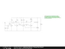 Lightening Detector *Charge Drip Flasher*