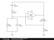 Wein Bridge Oscillator 1
