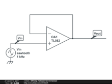OPAmp Follower for O2 Sensor