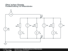 Parallelschaltung von Widerstaenden