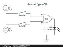 Puerta Lógica OR (tesh)
