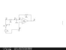 Lab 6 First Order Highpass