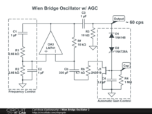 Wien Bridge Oscillator 2