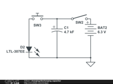 charging/discharging capacitor