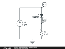 Electronics Lab #3 (Diodes) Pre-Lab