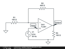 question 18 OpAmp