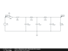 Electronics: Lab 2, Maximally-Flat Lowpass