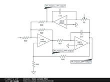State variable filter
