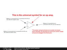 Op Amp Symbol Explained