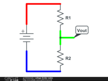 voltage divider nodes