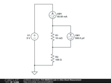 F22 ENGR215 Lab 4 1 Ohm Shunt Measurement