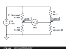 Bridge Circuit (Mystery)