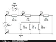 Uporovno vezje-napetost