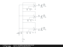 Car Battery Op Amp tester Circuit