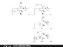 Superposition example