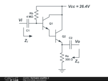 Darlington amplifier_2