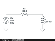 Simple RL Circuit