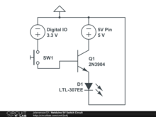 Netduino 5V Switch Circuit