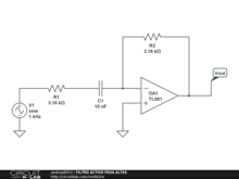 FILTRO ACTIVO PASA ALTAS