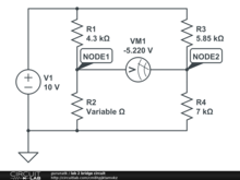 lab 2 bridge circuit