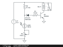 photo controlled relay