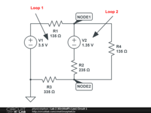 Lab 2 (Kirchhoff's Law) Circuit 1