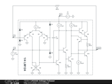 LM224A Voltage Follower